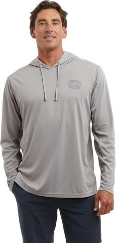 PELAGIC Apparel Men's Vaportek Worldwide Wahoo Hooded Fishing Shirt in Saudi Arabia
