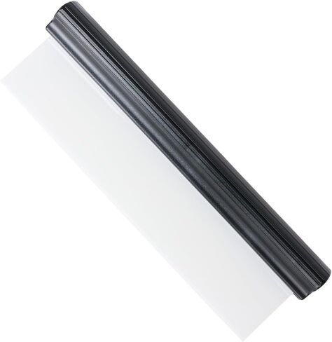 Car Squeegee 12 Inch Flexible T-Bar Water Blade, Car Drying Water Silicone Squeegee for Car, Windshield, Glass, Window, Mirror, Bathroom (Black) in Saudi Arabia