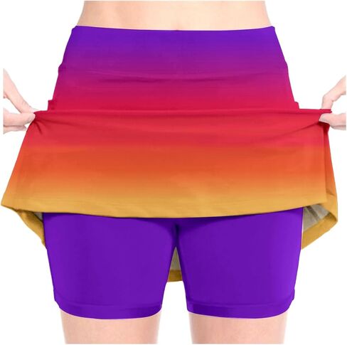Tennis Skirts for Girls with Pockets Toddler Athletic Cute Casual Skort Stretchy Lightweight Skorts Dance Skirt 2026 in Saudi Arabia