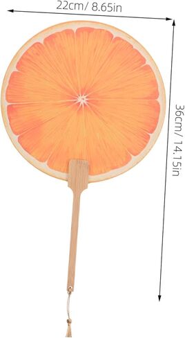 LIFKOME Summer Cooling Fan Handheld Fruit Decor Fan Rechargeable Outdoor for Parties and Decor in Saudi Arabia