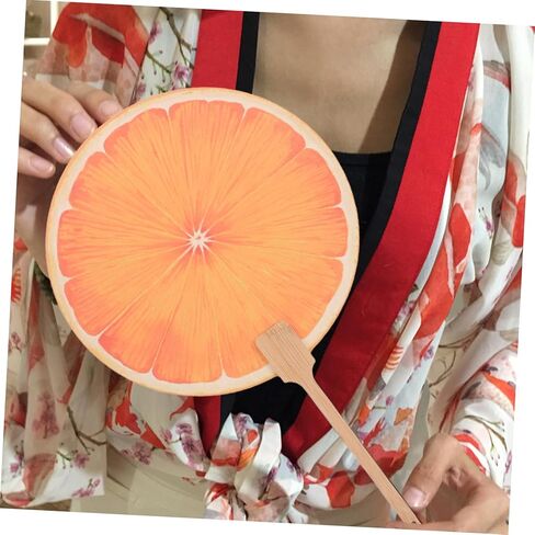LIFKOME Summer Cooling Fan Handheld Fruit Decor Fan Rechargeable Outdoor for Parties and Decor in Saudi Arabia