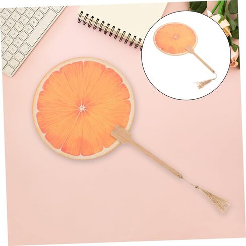 LIFKOME Summer Cooling Fan Handheld Fruit Decor Fan Rechargeable Outdoor for Parties and Decor in Saudi Arabia