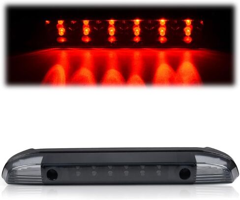 G-PLUS LED Third 3rd Brake Light Compatible With Nissan Frontier Pickup 2001 2002 2003 2004 Rear High Mount Stop Parking Light Assembly Third Brake Cargo Lamp Smoke Lens in Saudi Arabia