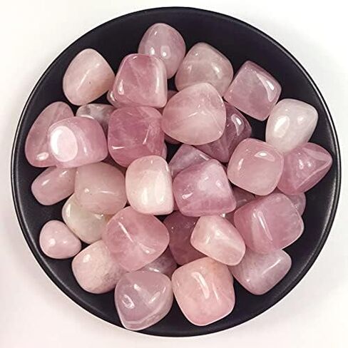 Rainbow Mooonstone Tumbled Stone Crystals Bulk, Polished Stones - Rock Collection - vase Filler tumbles Crystals Healing Reiki - Gemstone Gifts, Good Luck, Fountain tumbles (Moonstone 1LBS) in Saudi Arabia