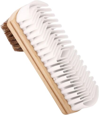 2-in-1 Suede Shoe Cleaner Brush with Eraser, Wooden Handle Suede & Nubuck Cleaning Brush for Shoes Bags Jackets in Saudi Arabia