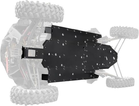 لوحة انزلاقية SuperATV ARMW شديدة التحمل لجهاز Polaris RZR XP 1000 - حماية كاملة للهيكل السفلي UHMW فائقة المتانة، سهلة التركيب، 2014-2015 in Kuwait