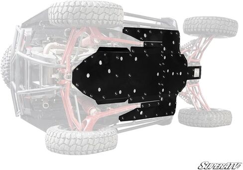 لوحة انزلاقية SuperATV ARMW شديدة التحمل لجهاز Polaris RZR XP 1000 - حماية كاملة للهيكل السفلي UHMW فائقة المتانة، سهلة التركيب، 2014-2015 in Kuwait
