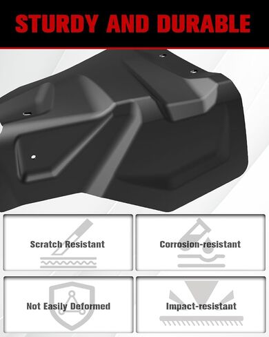 واقيات الذراع A لملحقات Honda Talon 1000X 2019-2024/ Talon 1000 X-4 2020-2024، واقيات ألواح انزلاقية قوية، استبدل OEM #0SK10-HL6-A00، قطعتان in Saudi Arabia