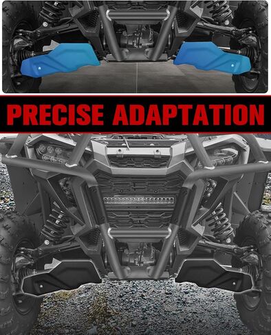 واقيات الذراع A لملحقات Honda Talon 1000X 2019-2024/ Talon 1000 X-4 2020-2024، واقيات ألواح انزلاقية قوية، استبدل OEM #0SK10-HL6-A00، قطعتان in Saudi Arabia