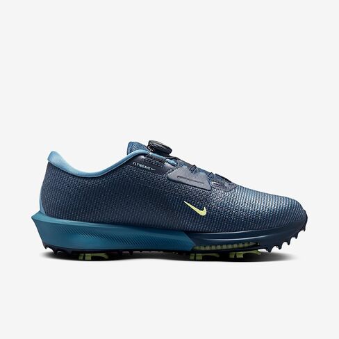 حذاء الجولف Nike Infinity Tour BOA 2 (عريض) (Armory Navy/Smokey Blue/Light Lemon Twist) مقاس 11 in Saudi Arabia