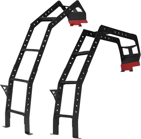 Roof Ladder Compatible with Toyota 4Runner - Aluminum Hatch Ladder Off-Road Vehicles - Fits for 4Runner Models 2010-2024 - Corrosion-Resistant Roof Accessory - 250 lbs in Saudi Arabia