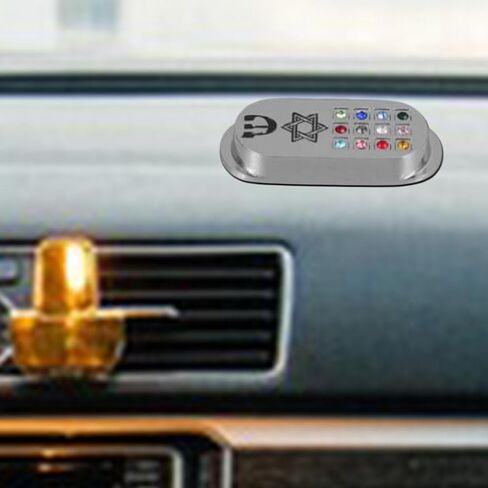 Generic لفافة صلاة للسيارة Mezuzah حافظة أنيقة خفيفة الوزن عالمية متينة للسيارة Mezuzah حماية للسيارة Mezuzah مع صلاة السفر in Kuwait