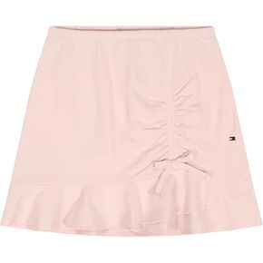 Tommy Hilfiger Girls Ruffle Pique Skort, Assymetrical Hem with Bow in Saudi Arabia