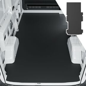 powoq 148" WB Trunk Mat Compatible with 2015-2025 Ford Transit Cargo Mat Cargo Liner (Long Series Vans Only) TPE Trunk Liner Replacement for 2015-2025 Ford Transit Accessories in Kuwait