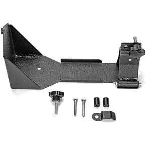 طقم دعامة تثبيت على الباب الخلفي من Hi Lift Jack Carrier، هيكل فولاذي عالي التحمل لسيارة جيب لسيارة Wrangler 2018-2023 مطلي بالطاقة باللون الأسود -ZT231-B، يتكيف مع سيارتك in Kuwait
