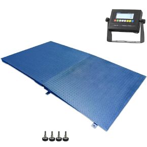 SellEton SL-800-4x4-10k+Ramp NTEP 4' x 4' Industrial Floor Scale + LED Indicator | 10,000 lbs x 2 lb with Ramp in Kuwait