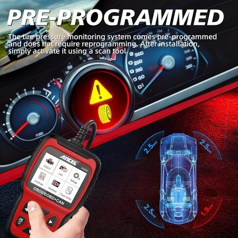 مستشعر مراقبة ضغط الإطارات المبرمج مسبقًا 433 ميجا هرتز مستشعر TPMS متوافق مع تشيفي 2016-2022 ترافيرس ماليبو 2017 2018 إمبالا 2019 2020 2021 2022 سيلفرادو 1500 2500hd 4 قطع 13598773 in Kuwait