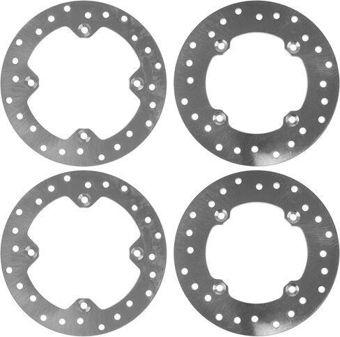 Caltric Front Rear Brake Disc Set Compatible with Can Am Maverick 1000 MAX DPS 2014 2015 2016 2017 2018 / Maverick 1000 MAX XMR 2015-2018 in Saudi Arabia