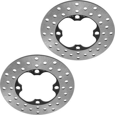 Caltric Front Left and Right Brake Disc Compatible with Honda Foreman Rubicon 500 2007-2009 2012-2014 in Kuwait