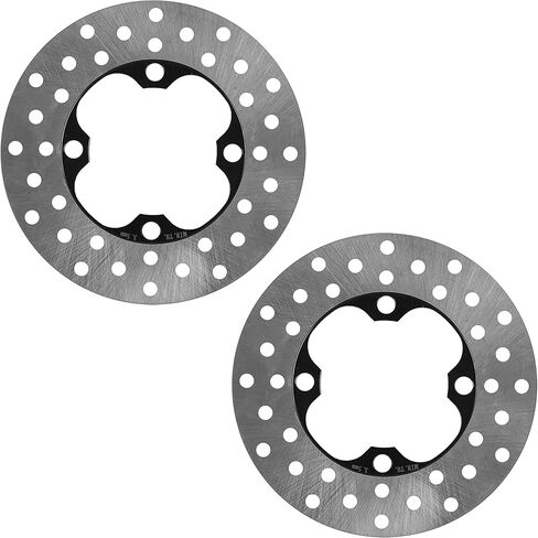 Caltric Front Left and Right Brake Disc Compatible with Honda Foreman Rubicon 500 2007-2009 2012-2014 in Kuwait