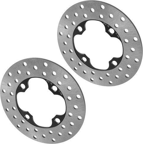 Caltric Front Left and Right Brake Disc Compatible with Honda Foreman Rubicon 500 2007-2009 2012-2014 in Kuwait