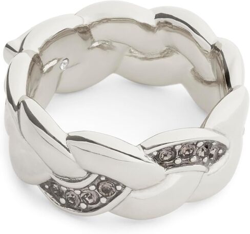 خاتم نسائي مجدول على شكل حرف C من COACH Jewelry in Kuwait