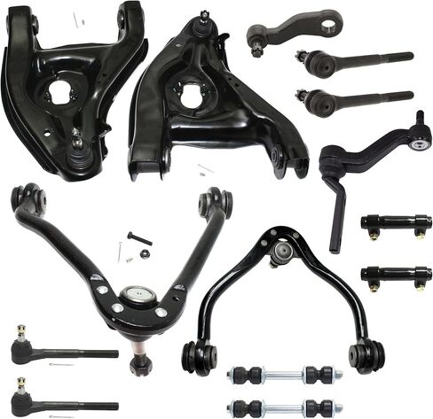 طقم تعليق Garage-Pro متوافق مع شيفروليه C2500 1988-1989، 1991، C3500 1988-1991، GMC 1989-1991 الأمامي، جانب السائق والراكب in Saudi Arabia