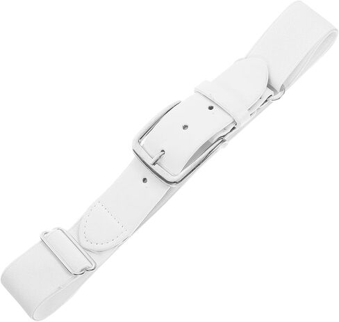Baseball Belt Stretch Elastic Sports Belt for Men Women Adjustable Softball Girdle Outdoor Athletic White Elastic Waistband in Saudi Arabia