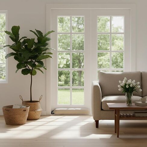يحجب VelTherm حشرات الهواء الساخن/البارد وسدادة مسودة الضوضاء لأسفل الباب، بطول 91.44 سم - يحافظ على سدادة مسودة باب درجة الحرارة الداخلية نظيفة ومريحة in Kuwait