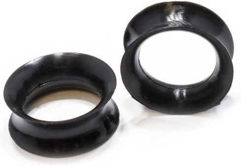 BodyJewelryOnline زوج الأذن اللحم الأنفاق سيليكون مقاييس المقابس لينة رقيقة الجلد 3/4 "19 مللي متر in Kuwait