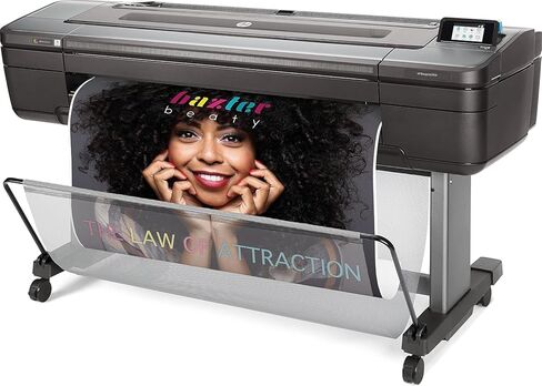 طابعة HP DesignJet Z9+‎ مقاس 44 بوصة Postscript كبيرة الحجم، 2400 × 1200 نقطة لكل بوصة، نظام حبر صبغي ذو 9 ألوان، طباعة رسومات وصور عالية السرعة، اتصال Gigabit Ethernet وUSB (متجدد) in Saudi Arabia