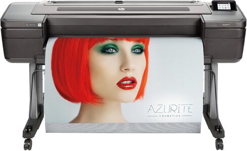 طابعة HP DesignJet Z9+‎ مقاس 44 بوصة Postscript كبيرة الحجم، 2400 × 1200 نقطة لكل بوصة، نظام حبر صبغي ذو 9 ألوان، طباعة رسومات وصور عالية السرعة، اتصال Gigabit Ethernet وUSB (متجدد) in Saudi Arabia