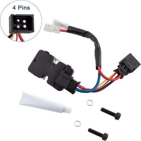 BOXI 973101 Blower Motor Resistor Fits for Mercedes-Benz W140 C140 300SD 300SE 400SE 400SEL 500SEC 500SEL 600SEC 600SEL CL500 CL600 S320 S350 S420 S500 S600 1992-1999 / RU570 1408218351 in Saudi Arabia