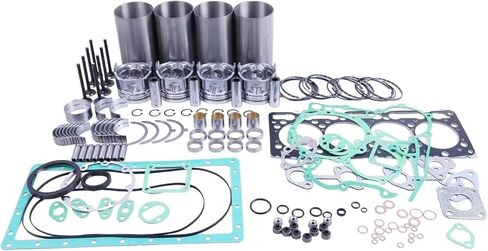 مجموعة إعادة بناء الإصلاح من ZTUOAUMA متوافقة مع محركات بيركنز 4.236 D4.236 A4.236 JCB 3CX 410 520 لودر حفار Allis Chalmers 170 175 Massey Ferguson MF 175 180 265 جرارات in Kuwait