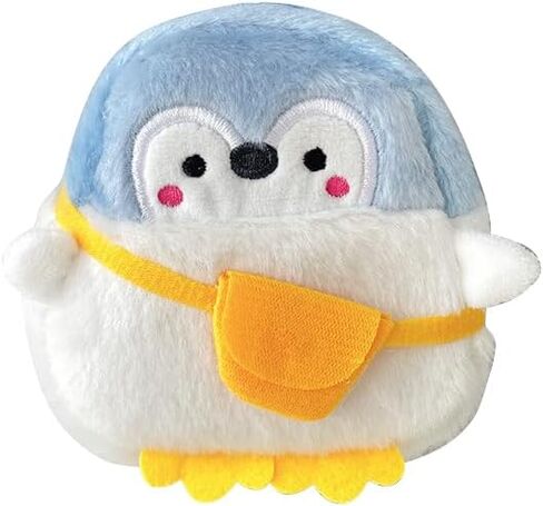 Small Wallet for Women Girl Cute Penguin Zipper Storage Bag Short Card Cash Wallets Credit Card Purse Slim Wallet Gift (Penguin) in Saudi Arabia