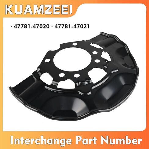 Front Disc Brake Splash Shield/Backing Plate for Toyota for Prius 2004-2009 Replaces#47781-47020 47781-47021 in Kuwait