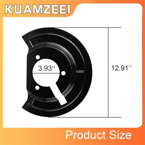 924-684 2PCS Front Brake Dust Shields Left Right for Dodge Ram 1500 Pickup 2002-2010,for 2011-2018 Ram 1500 Classic,for 2019 Ram 1500 Classic Replaces#68232018AA 68232019AA in Kuwait