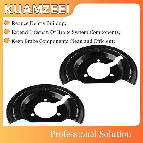 924-684 2PCS Front Brake Dust Shields Left Right for Dodge Ram 1500 Pickup 2002-2010,for 2011-2018 Ram 1500 Classic,for 2019 Ram 1500 Classic Replaces#68232018AA 68232019AA in Kuwait