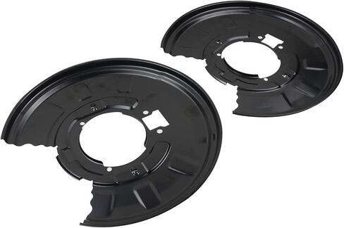 زوج خلفي يسار + يمين غطاء غبار الفرامل بديل لسيارات BMW 325xi 330Ci 330i 330xi 2001-2005 X3 2004-2010 34211166107 34211166108 in Saudi Arabia