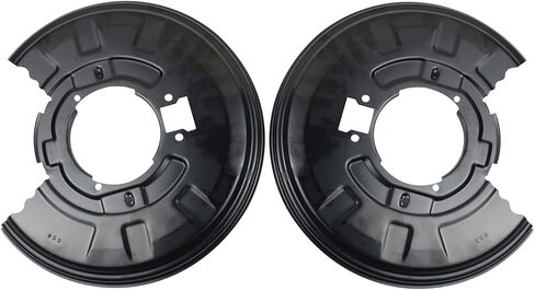 زوج خلفي يسار + يمين غطاء غبار الفرامل بديل لسيارات BMW 325xi 330Ci 330i 330xi 2001-2005 X3 2004-2010 34211166107 34211166108 in Saudi Arabia
