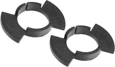 Motoforti Automotive LED المصباح الأمامي حامل محول حامل المقبس - مقبس المصباح الأمامي للسيارة - لهوندا H1 البلاستيك الأسود - زوج واحد طويل الأمد in Kuwait