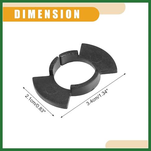 Motoforti Automotive LED المصباح الأمامي حامل محول حامل المقبس - مقبس المصباح الأمامي للسيارة - لهوندا H1 البلاستيك الأسود - زوج واحد طويل الأمد in Kuwait