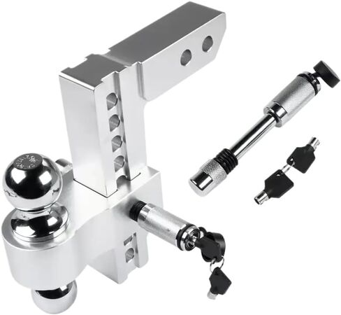 Trailer Hitch 2 Inch Receiver 8 Inch Adjustable Drop Rise 12500 GTW in Saudi Arabia