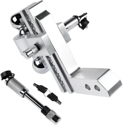 Trailer Hitch 2 Inch Receiver 8 Inch Adjustable Drop Rise 12500 GTW in Saudi Arabia