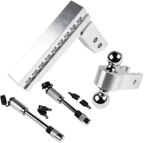 Trailer Hitch 2 Inch Receiver 8 Inch Adjustable Drop Rise 12500 GTW in Saudi Arabia