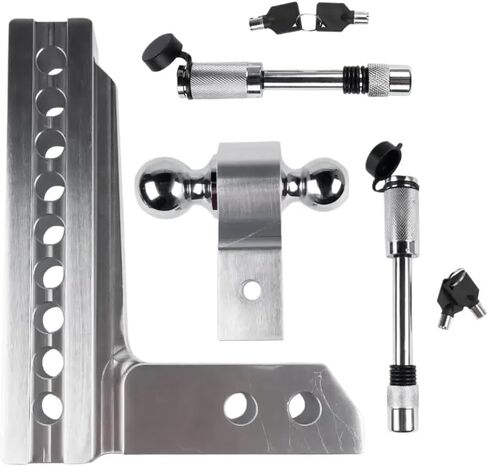 Trailer Hitch 2 Inch Receiver 8 Inch Adjustable Drop Rise 12500 GTW in Saudi Arabia
