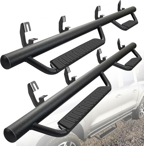 BINARY STAR Running Boards Compatible with Vehicle 2015-2026 Chevy Colorado/Gmc Canyon Crew Cab, 3.5 Inch Drop Down Side Steps, Carbon Steel Steps Colorado Nerf Bars Canyon Step Bars. in Saudi Arabia