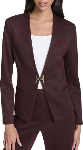 Halston Womens Blazer Gold Blazer in Saudi Arabia