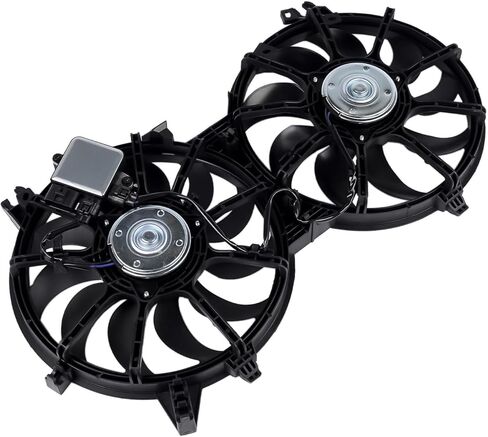 GELUOXI Engine Radiator Cooling Fan Assembly Replacement for Infiniti G35 2007-2008 Q60 2014-2015 G37 2008-2013 M35h 2012-2013 Q70 2014-2019 FX35 2009 EX35 2008-2009 Nissan 370Z 2009-2020 21481JK000 in Saudi Arabia