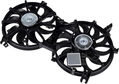 GELUOXI Engine Radiator Cooling Fan Assembly Replacement for Infiniti G35 2007-2008 Q60 2014-2015 G37 2008-2013 M35h 2012-2013 Q70 2014-2019 FX35 2009 EX35 2008-2009 Nissan 370Z 2009-2020 21481JK000 in Saudi Arabia